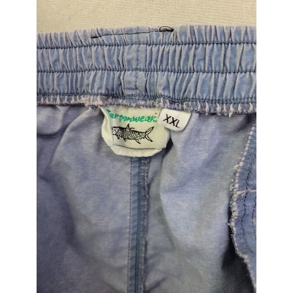 Tarponwear Simms Mens XXL Light Blue Fishing Pant Vented Lightweight Pockets 2XL - Picture 8 of 12